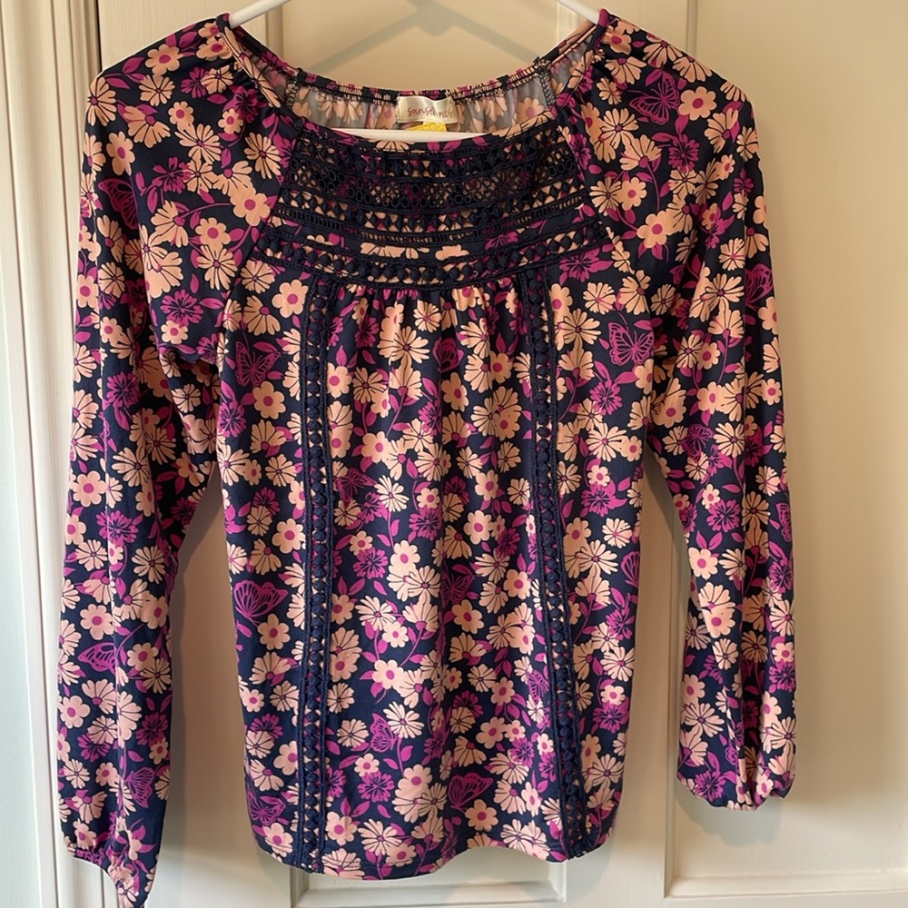 Stitch Fix Sunset West Kendall Crochet Top - Picture 2 of 5